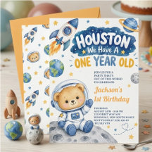 Houston Temos Um Aniversariante De 1 Ano!