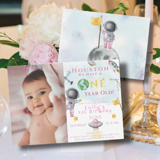 Convites Houston temos um ano de astronauta espacial