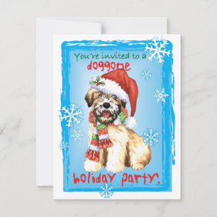 Convites Howlidays feliz Wheaten