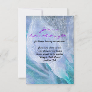 Convites HUMMINGBIRD & CALLA LILY Bat Mitzvah