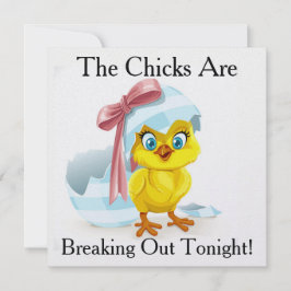 Convites Humor da Noite das Senhoras / Festa de Despedida d