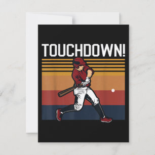 Convites Humor Esportivo Futebol Americano Beisebol Touchdo