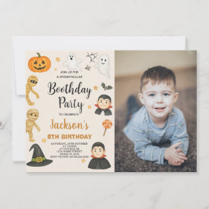 Convites Huneen House Kids Halloween Aniversário
