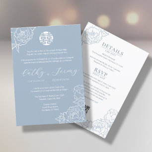 Convites Hy Dusty Blue, canção de pénia vietnamita bilíngue