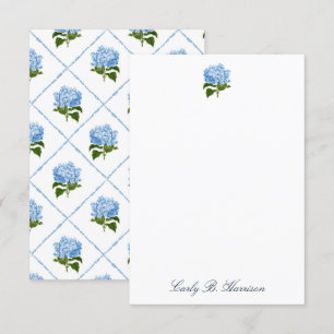 Convites Hydrangea Blue Personalizado no Avô do Milênio