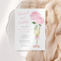 Hydrangea Brunch e Champanhe Ouro Borrível, Rosa