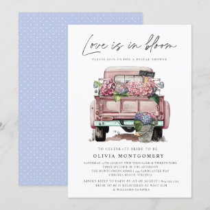 Convites Hydrangea Chá de panela