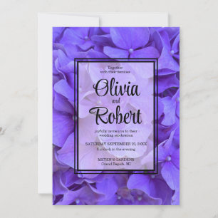 Convites Hydrangeas Lavanda lilac