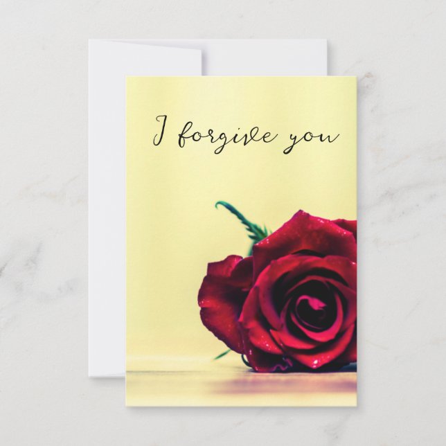 Convites i forgive you sky horse (Frente)