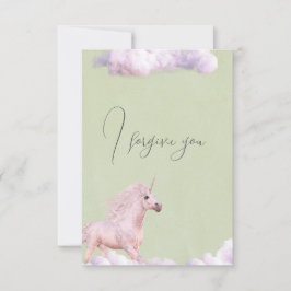 Convites i forgive you sky horse