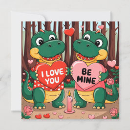 Convites I love you - Be mine 