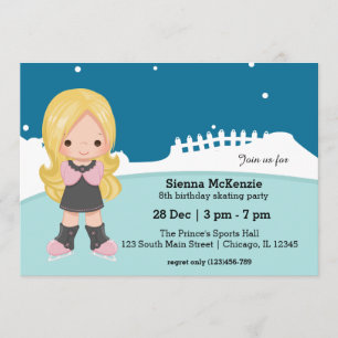 Convites Ice Skating Party