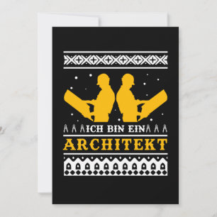 Convites Ich Caixa Ein Architekt Ugly Christmas Sweater Gif