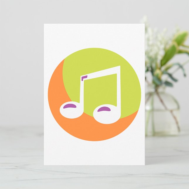 Convites Ícone de Nota Musical (Criador carregado)