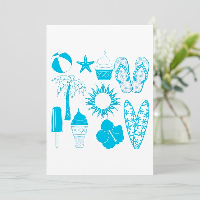 Convites Ícones de Verão (Criador carregado)