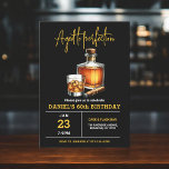 Convites Idade para Perfeição Whisky Charuto 60º Aniversári<br><div class="desc">Levante um copo para celebrar ao estilo com este Convite de aniversário de Whiskey Bourbon Adulto. Com uma design russa, mas sofisticada, inspirada em rótulos clássicos de uísque, este convite é perfeito para entusiastas de bons espíritos. Com uma tipografia ousada e tons ricos e terríveis, ele define o clima para...</div>