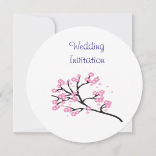 Convites Ideias de Casamento Elegante Moderno do Flor de Ce