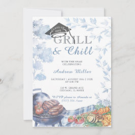 Convites Ideias de Modelo de Formatura Grill e Chill