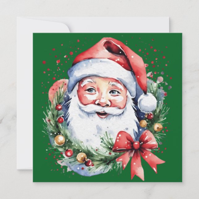 Convites Ideias de presentes do Papai Noel (Frente)