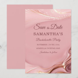 Convites Ideias de Save the Date para Festa de Despedida de