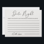 Convites Ideias Noturnas Personalizadas Jogo de Chá de pane<br><div class="desc">Ideias Noturnas Personalizadas Jogo de Chá de panela de Cartão</div>
