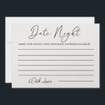 Convites Ideias Noturnas Personalizadas Jogo de Chá de pane<br><div class="desc">Ideias Noturnas Personalizadas Jogo de Chá de panela de Cartão</div>