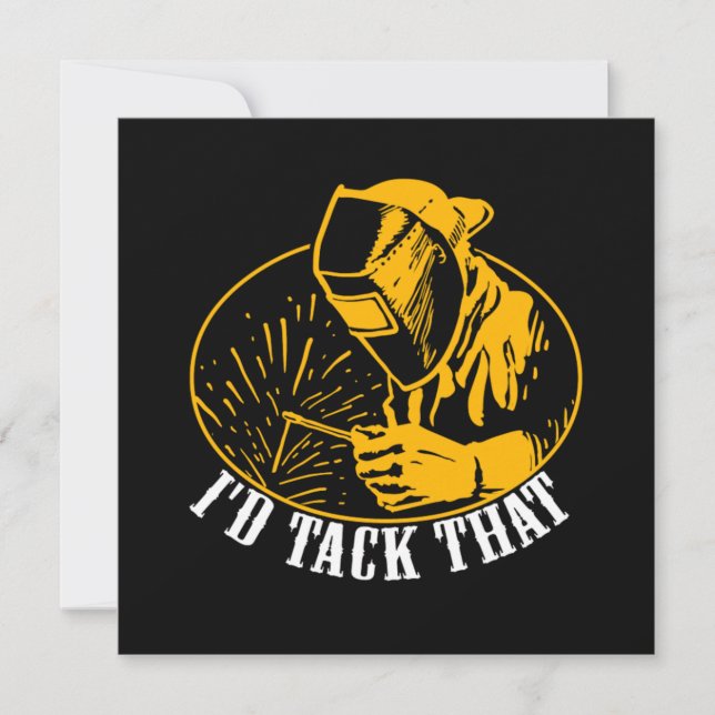 Convites Identificador Tack Aquela Soldadura (Frente)