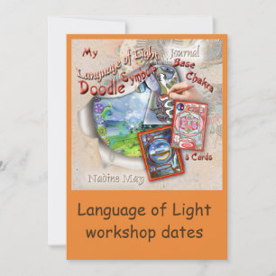 Convites Idioma do workshop Light