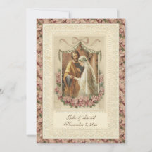 Igreja Casamento vintage Católica/Recepção