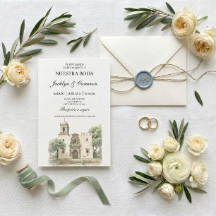 Convites Igreja Catedral Casamento Espanhol