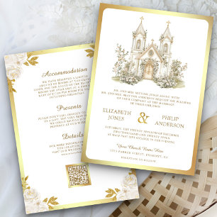 Convites Igreja Católica de Ouro Branco Casamento Tudo em U