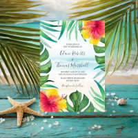 Ilha Breeze | Casamento com Aquarelas de Praia Tro
