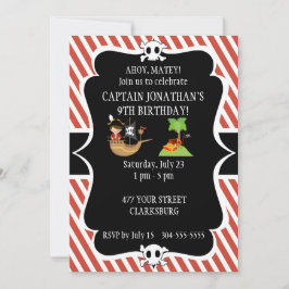 Convites Ilha Pirate