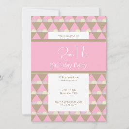 Convites illusima Morango Vanilla primeiro aniversario de g