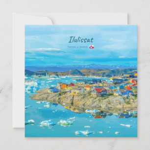 Convites Ilulissat, Groenlândia - Cidade dos Icebergs