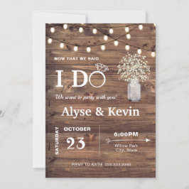 Convites Iluminação de celeiro para recepção de casamento c