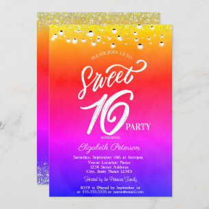 Convites Iluminação Elegante das Cordas Confetti Omã Sweet