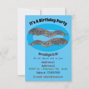 Convites Ilustração de desenho animado de enguia-pintada-pr