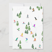 Ilustração do Freeride Snowboarder Snowboard