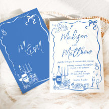 Ilustrações Desenhadas à Mão Doodles Casamento