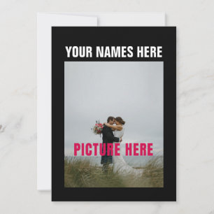 Convites Imagem de Foto Personalizada