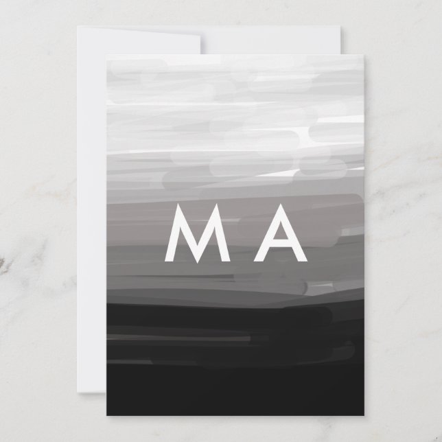 Convites Imagem de texto colorido adicione seu nome (Frente)