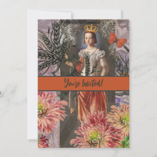 Convites Imagem Imporal de Astrologia Mulher Virgo