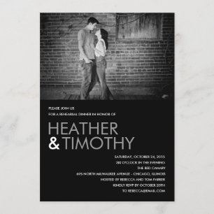 Convites Imagem Janto de ensaio perfeito/Convite para Chá