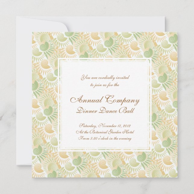 Convites Imagem Retro-Arte Deco Roaring 200 Miami Chic (Frente)