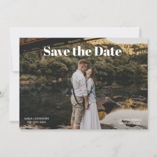 Convites Imagem Simples Retroativa Salvar a Data