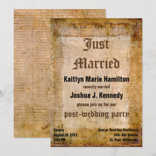 Convites Impergaminho surpreendente da independência da De