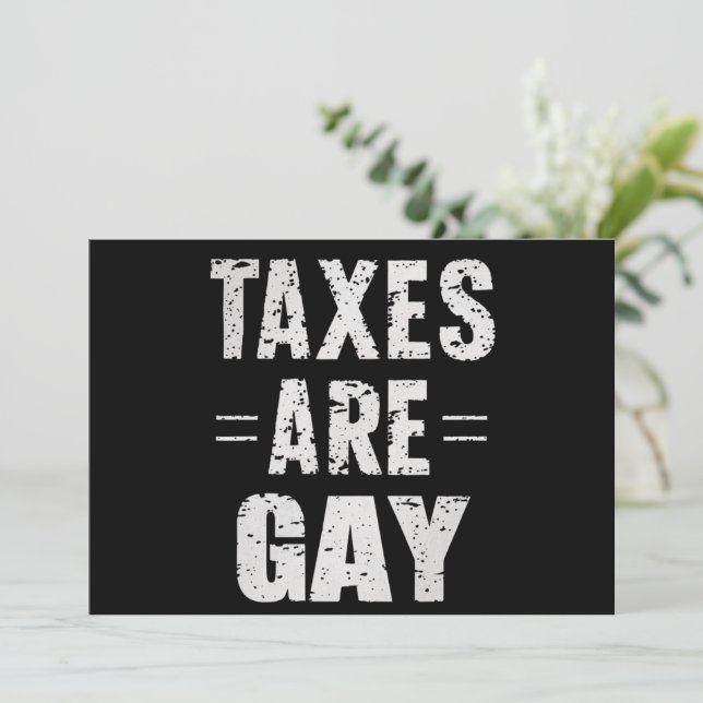 Convites Impostos São Gay (Em pé/Frente)