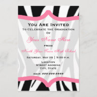 Impressão da zebra e classe cor-de-rosa da