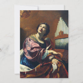 Convites Impressão de Arte "Concerto Celestial" Saint Cecil